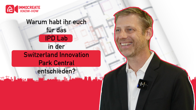 Warum IPD Lab in der Switzerland Innovation Park Central